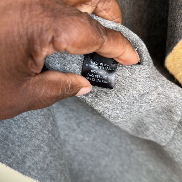 Kal Rieman Reversible Wool Vest S - Picture 6 of 7